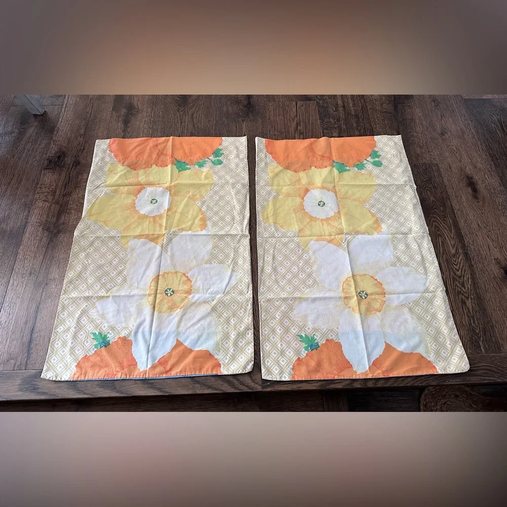 Vintage Standard Pillow Cases 30 X 20